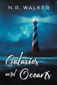 Book Cover, Galaxies and Oceans by N.R. Walker
