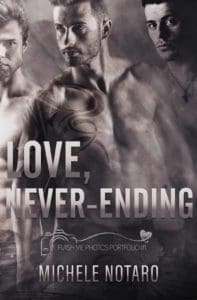 Book Cover, Love, Never-ending by Michele Notaro
